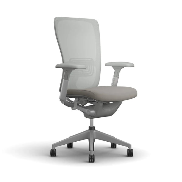 Side view of Zody Office chair in colour Riptide